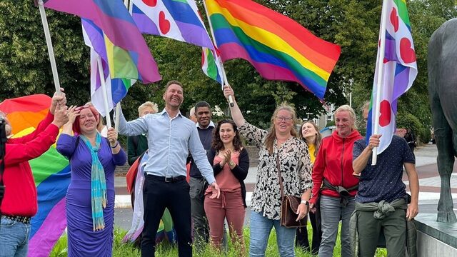'Zo’n regenboogvlag is onderdeel van onze maatschappij'