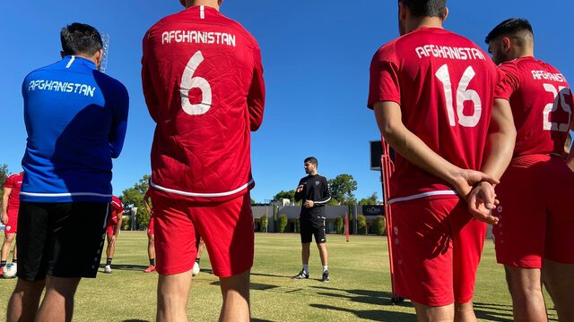 Het dilemma van het Afghaanse nationale elftal