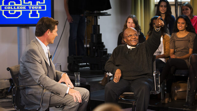 Ontmoetingen met Desmond Tutu: 'De ruimte lichtte op als hij binnenkwam'