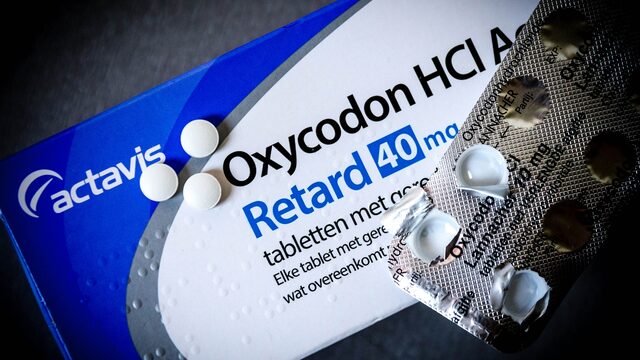 Gebruikers Oxycodon stijgt
