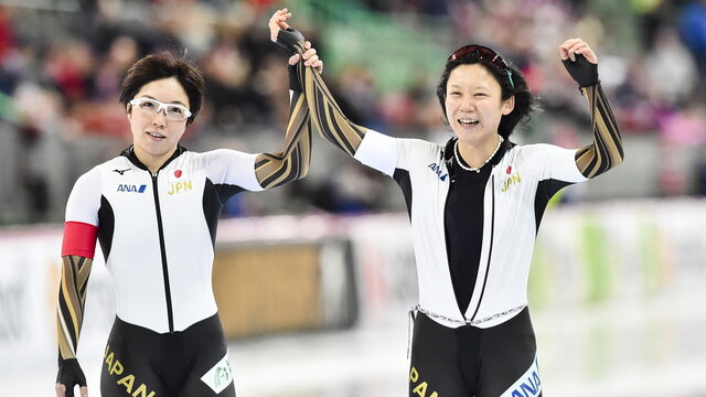 Japanse schaatsploeg getroffen door corona voor internationale rentree: 'Heel zuur'