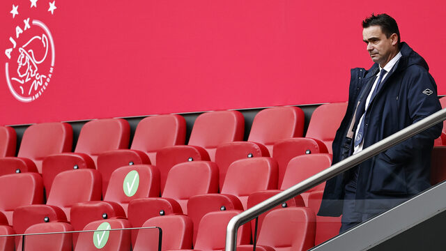 Directeur voetbalzaken Marc Overmars weg bij Ajax wegens grensoverschrijdend gedrag