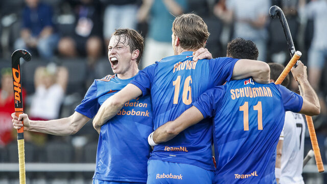 Hockeyers naar finale EK na zege via shoot-outs op België