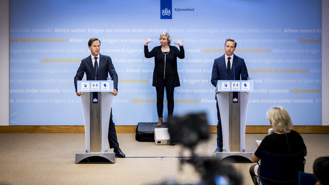 Vrijdag mogelijk weer een coronapersconferentie