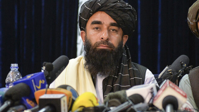 Zagen we in de persconferentie een nieuwe Taliban? 'Ik neem het met de dag'