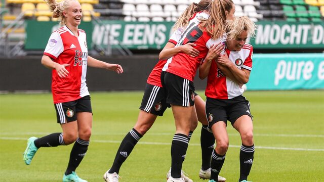 Dit weekend eerste Klassieker in het vrouwenvoetbal: 'Er is echt passie bij de Feyenoord-vrouwen'