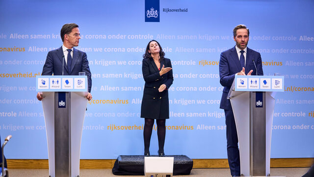 Volg de persconferentie van vrijdag 12 november live op NPO Radio 1
