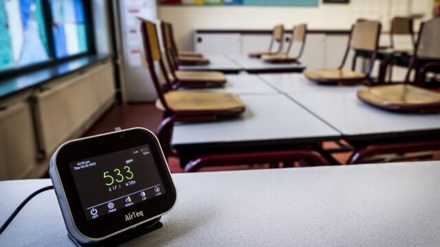 CO2-meter wordt verplicht in klaslokalen