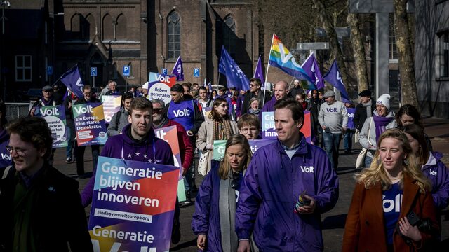 5 jaar Volt: 'Het is een marketingconcept, geen partij'