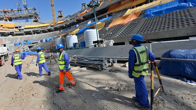 '440 miljoen van FIFA nodig voor compensatie uitbuiting bij WK in Qatar'