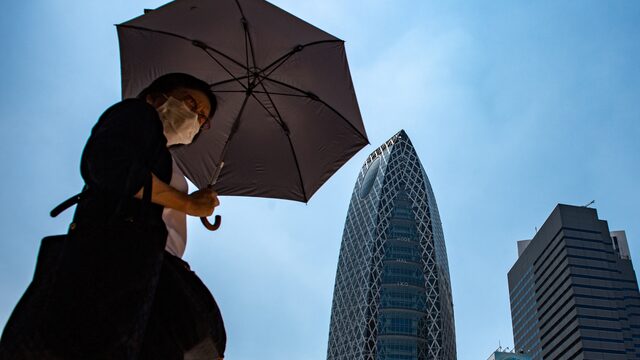 Hittegolf teistert Japan: 41 graden in Tokio