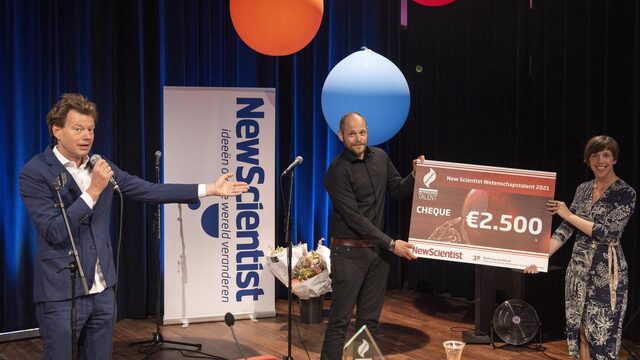 Ecoloog Edwin Pos is Wetenschapstalent 2021