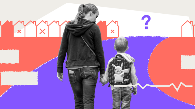 Ouders en kinderen na scheiding thuisloos door strenge regels gemeente