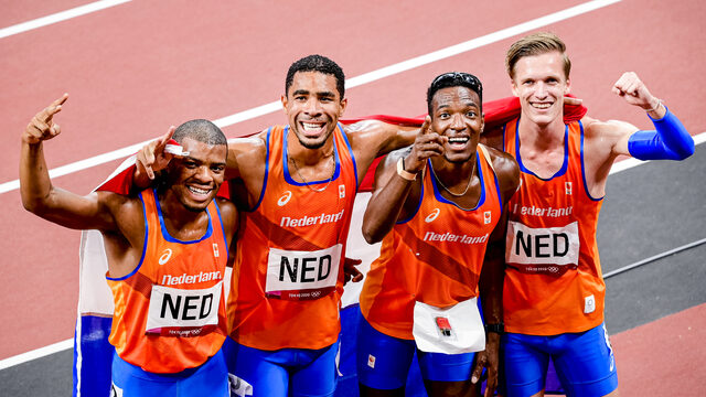Terence Agard kwam van ver en won zilver
