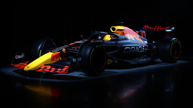 De nieuwe bolide van wereldkampioen Max Verstappen