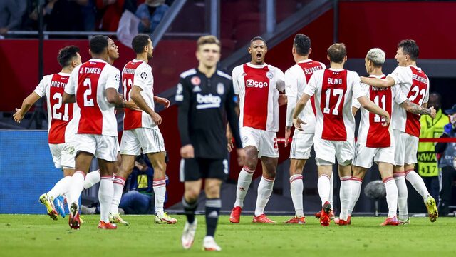 Zo klonk de overwinning van Ajax op Besiktas