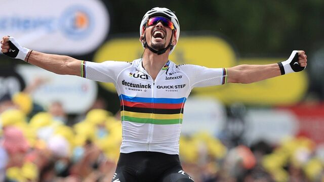 Radio Tour de France: 'Alaphilippe kan de gele trui heel lang in bezit houden'