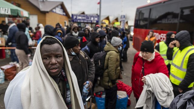 #AfricansinUkraine: vast in Oekraïne wegens huidskleur