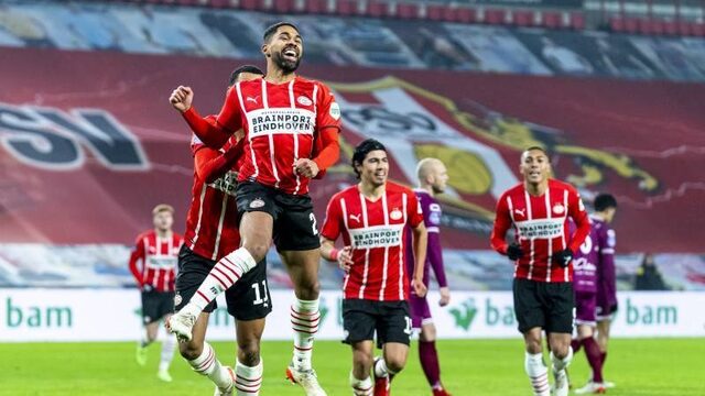 PSV is winterkampioen, na zuinige zege op Go Ahead Eagles