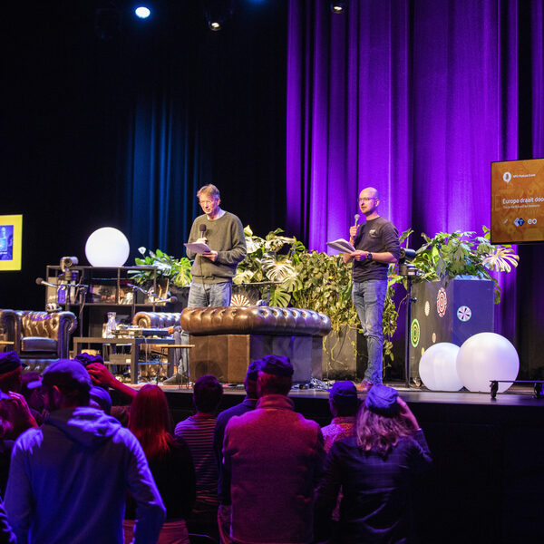 NPO Radio 1-podcasts live op de tweede editie van het NPO Podcastevent