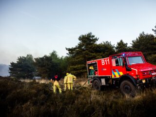 Buitenlandse hulp voor Nederlandse brandweer vandaag al in Brabant voor bestrijding natuurbranden