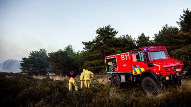 Buitenlandse hulp voor Nederlandse brandweer vandaag al in Brabant voor bestrijding natuurbranden
