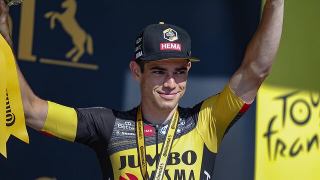 Tour de France: Van Aert wint de tijdrit, Pogacar de Tour