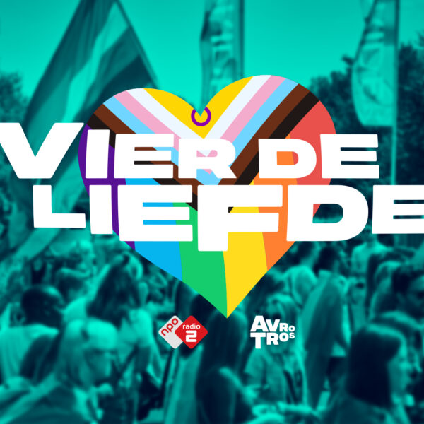 NPO Radio 2 live vanaf Pride Amsterdam met Vier De Liefde