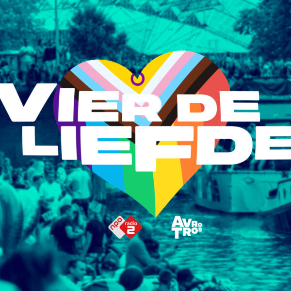 Luister terug: NPO Radio 2 live vanaf Pride Amsterdam met Vier De Liefde