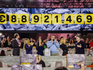 88,9 miljoen euro opgehaald voor Turkije en Syrië na actiedag Giro555