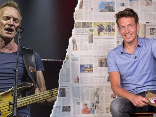 Jan-Willem mocht Sting interviewen onder een bijzondere voorwaarde