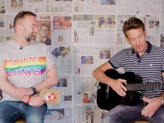 Jan-Willem speelde gitaar voor een miljoenenpubliek