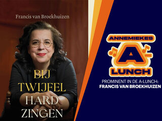 Bij twijfel hard zingen: Francis van Broekhuizen schrijft boek over haar leven