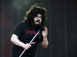 Counting Crows' Adam Duritz droomt in Mr. Jones van roem