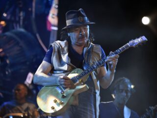 Gillende gitaren: de vier Top 2000-noteringen van Santana