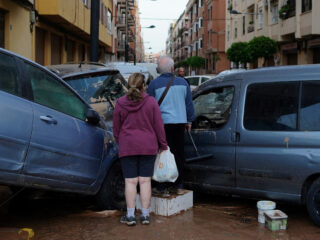 Enorme regenval in Valencia overviel B&B-eigenaar Patrick de Kruijk