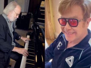 ABBA's Benny Andersson en Elton John spelen samen in op TikTok-viral