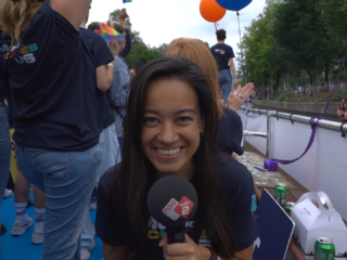Chantal doet verslag van Pride Amsterdam: 'Een dag om volledig jezelf te zijn'