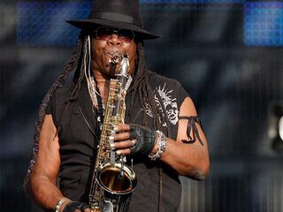 Clarence Clemons pakt de spotlights in Bruce Springsteens Jungleland