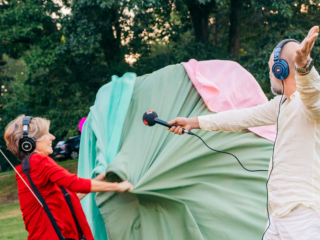 KWF-directeur Dorine Manson opent week met Jeroens Wensenwagen