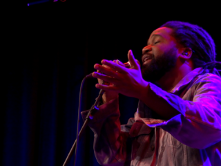 Muziekcafé met Glen Faria, remme en Linde Schöne