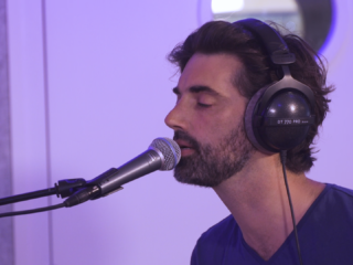 Muziekcafé vanuit de studio met Ruben Hein