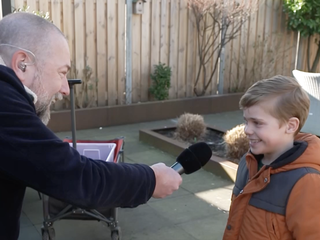 Kinderen Amber, Roan en Milan hebben geld ingezameld voor Oekraïne