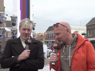 Wouter praat met Ruud over zijn rol als de verteller tijdens The Passion