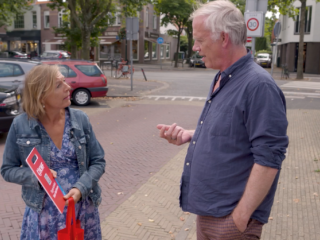 Stefan Stasse ontmoet KWF-collectant Jolanda