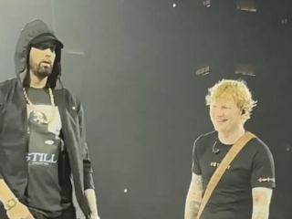 Eminem verrast publiek met optreden tijdens concert Ed Sheeran