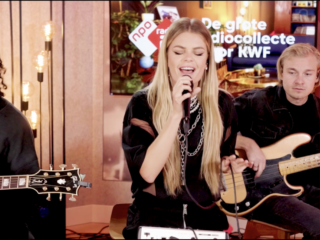 Davina Michelle live met akoestische versie van Dating The Devil