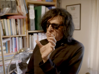 Portret Killing Joke-frontman Jaz Coleman in Top 2000 a gogo