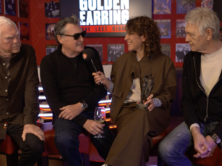 Het laatste moment in Ahoy: Evelien spreekt Golden Earring over afscheid