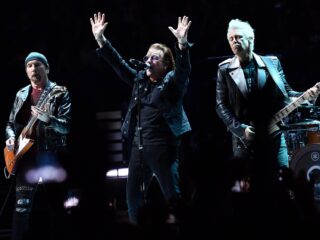 U2 lanceert Atomic City remix met David Guetta